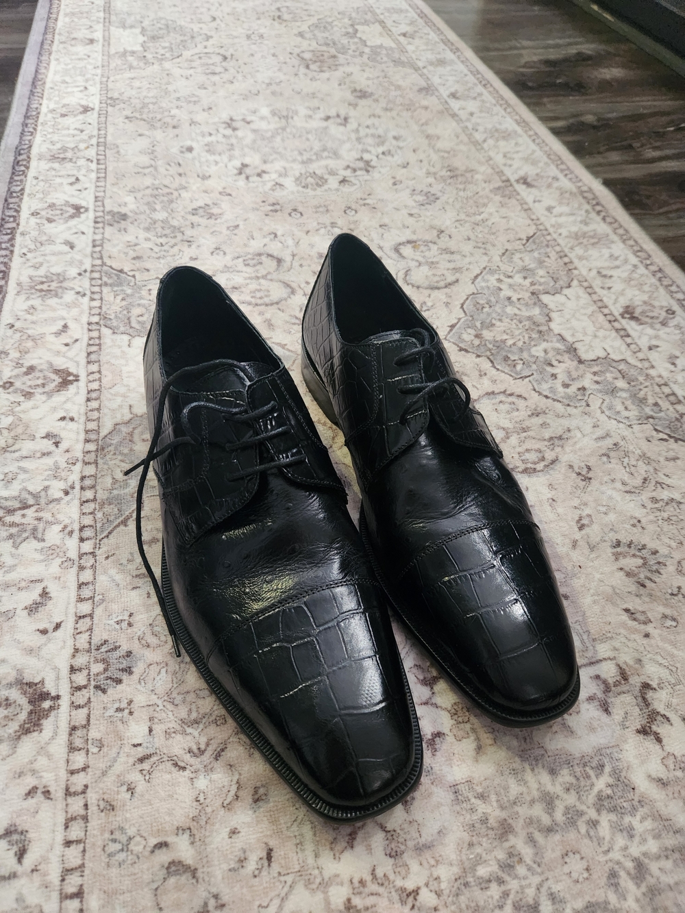 Paul Fredrick Leather Mens Oxfords